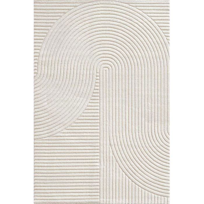 Tapis de salon moderne tissé plat SIRE 160x230 cm