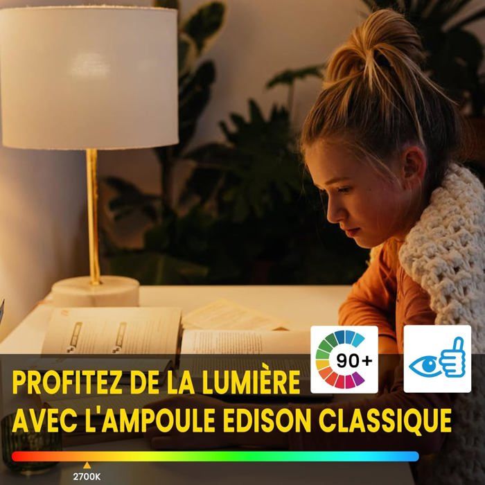 Lot De 10 Ampoules Halogènes 70W ~ 100W E27 - Blanc Chaud - Dimmer - Classe G - Neuf