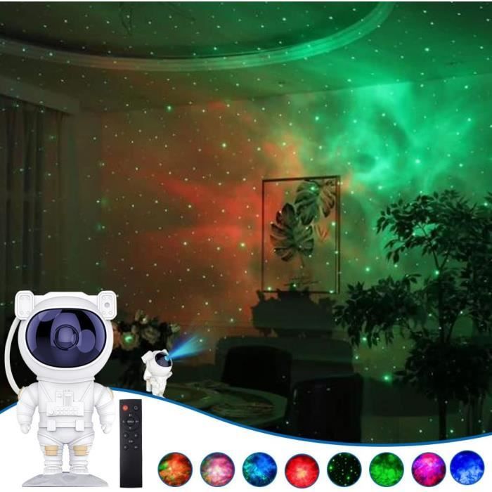 Projecteur de Galaxie D'astronaute Lumière de Nuit étoilée avec Nébuleuse,  Minuterie et Télécommande, Lampe étoilée pour Chambre à Coucher et  Projecteur de Plafond, Cadeaux pour Enfants et Adultes : :  Luminaires et