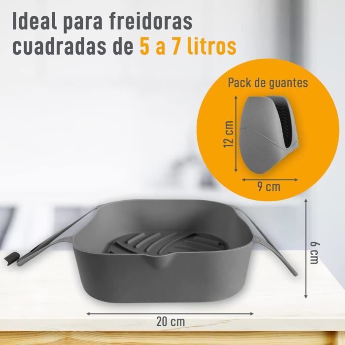 Moule en silicone pour friteuse d'air sans huile Premium sans BPA et ...