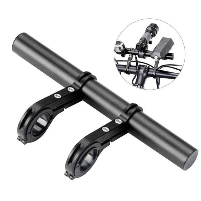 Extension De Guidon Vélo – 30 Cm En Alu, Pour Diamètre 25,4/31,8 Mm, Porte-GPS, Lumière, Compteur