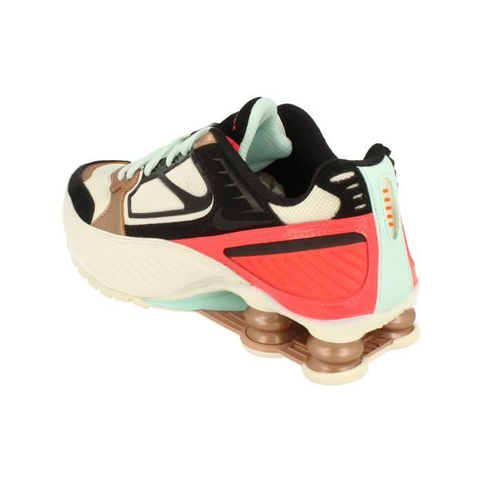 Nike shox shop femme brun