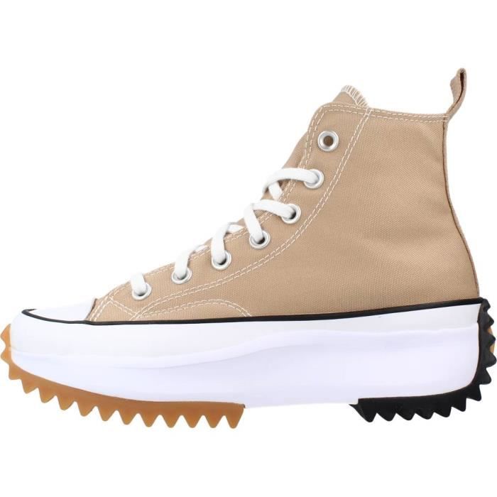 Basket Converse RUN STAR HIKE HI Femme Marron Lacets