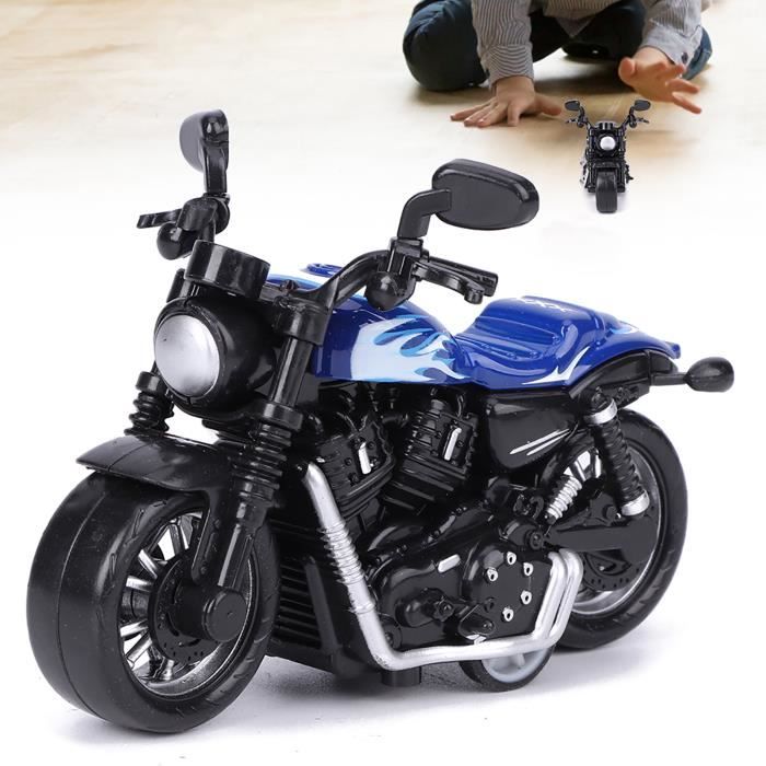 Lot De 3 Motos Miniatures En Alliage – Jouet à Friction – Cadeau Anniversaire Pour Garçons Et Filles