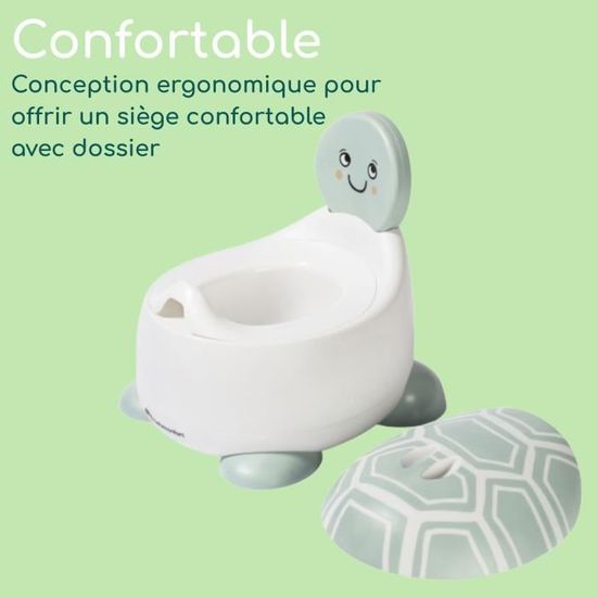 Bebeconfort Comfortabel Potje, Baby Plaspotje, 12-36 Maanden (max. 20 kg), Schattige Dierendesigns, Ergonomisch & Compact, Eenvoudig Te Reinigen, Hygiënische Spatrand, Antislip Plaspotje, Koala