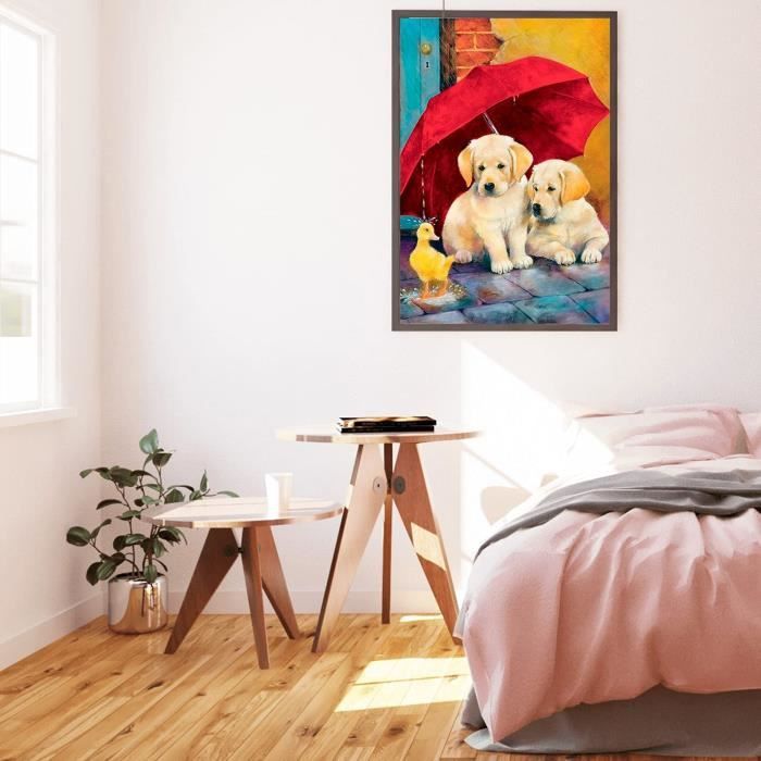 Diy 5D Adultes Par Numéro Diamant Peinture Kits Chien Dalmatien 45X55Cm