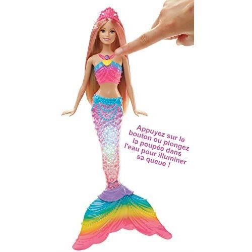 Barbie dreamtopia sirene arc en ciel discount