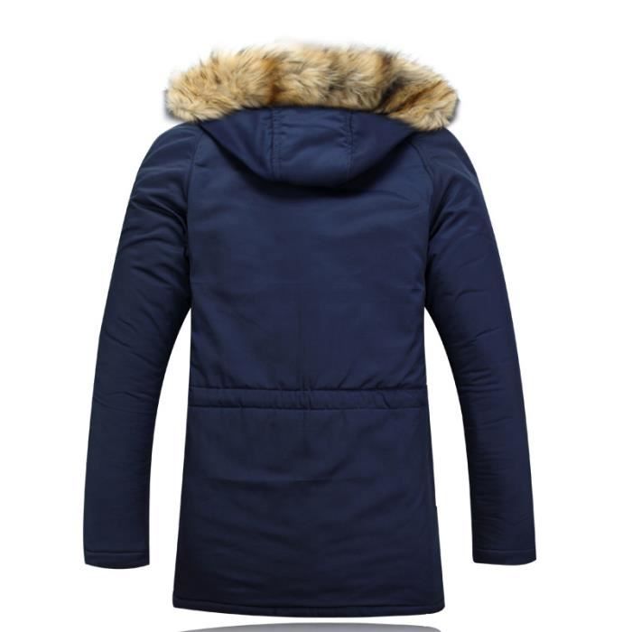 Doudoune homme longue fourrure outlet