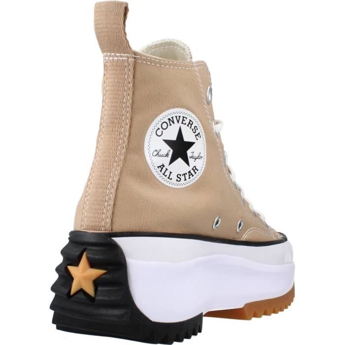 Basket Converse RUN STAR HIKE HI Femme Marron Lacets