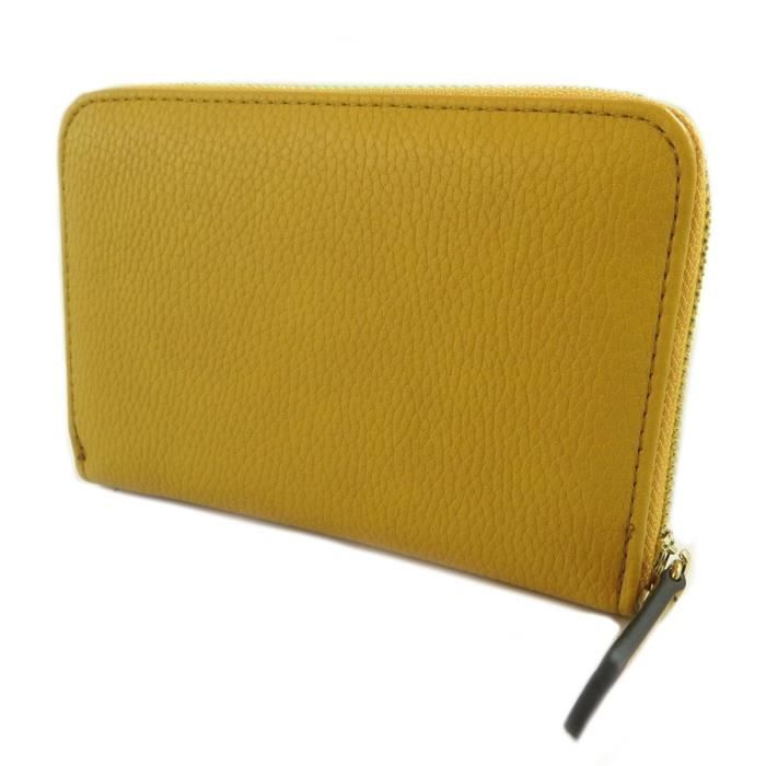 Portefeuille/porte-monnaie Vintage TED LAPIDUS En Similicuir Marron – Authentique, Occasion En Parfait état