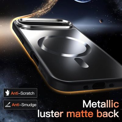 Coque Magnétique Transparente Pour IPhone 17 Air - Compatible MagSafe - 2 Verres Trempés + 2 Protèges-Caméra - Anti-Choc
