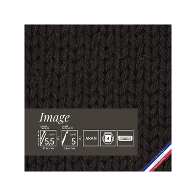 Lot De 10 Pelotes De Laine Mérinos Gris Noir 50% Mérinos - France - Pour Tricot Et Crochet