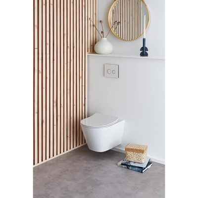 Abattant Wc Rond Abattant Wc Blanc Avec Fermeture Amortie