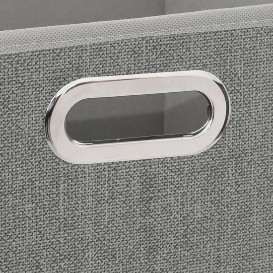 Boîte de rangement avec tiroirs Tiroirs : gris clair Recyclage Couleur : gris clair