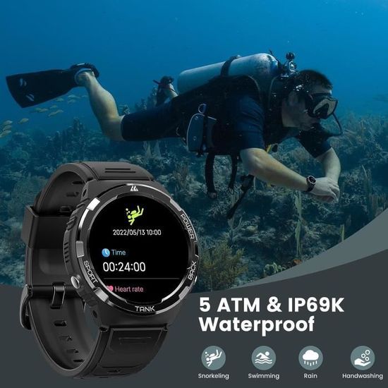 Montre best sale plongée connectée