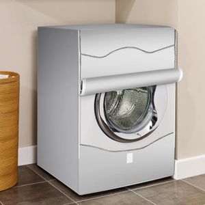 Housse De Protection Pour Machine à Laver Et Sèche-linge - Anthracite, 60 X 60 Cm, élastique Inclus - Lavable En Machine - 2