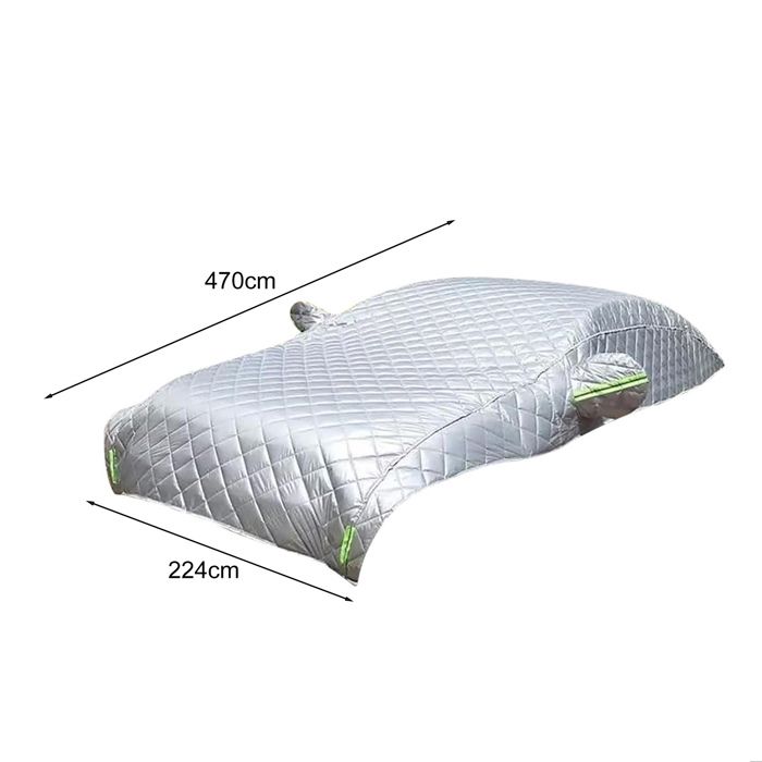 BEXITA Bâche Voiture Extérieure Étanche – Housse Auto Anti-Rayures, Protection UV Et Neige, Taille M Jusqu'à 400cm