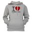 I LOVE Coeur LIVERPOOL haut à capuche sweat à capuche unisexe I LOVE Coeur LIVERPOOL haut à capuche sweat à capuche unisexe