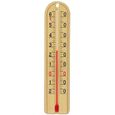 Thermomètre en bois - 22 cm-0