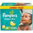 Maxi Giga Pack 252 Couches Pampers Baby Dry taille 5+-0
