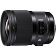 Objectif Sigma 28mm F1.4 pour Reflex Plein Format Nikon - Noir-0