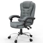 Chaise de bureau ergonomique - Rattantree Fauteuil de bureau - Hauteur réglable - Pivotante Double Rembourrage Epais - Gris foncé