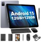 TIBUTA Tablette Tactile Android 10 pouces, Octa-Core 12Go+128Go, Clavier Bluetooth , 5+13MP, 6000mAh Haute performance & bas prix