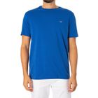 T-Shirt Regular À Bouclier - GANT - Homme - 100% Cotton - Bleu