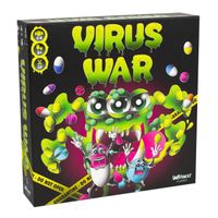 Jeu de société Virus War - RIVIERA GAMES - Contamination et survie - 8 ans et plus - Blanc - Intérieur