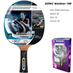 RAQUETTE TENNIS DE T. Authentique raquette de tennis de table Whatsapp IC obstruer line,niveau professionnel,ping-pong,batte pour une - DONIC Wa-700