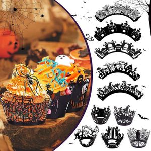24 Toppers Halloween Pour Cupcakes - Décoration De Gâteau Non Comestible, Fête, Anniversaire