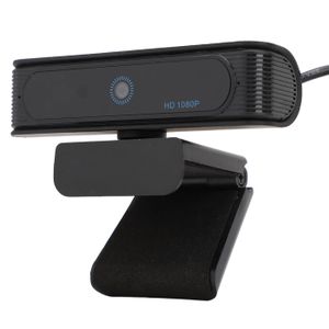 Webcam Centrale 1080P, Webcam Hd 1080P Avec Microphone, Webcam Usb Plug