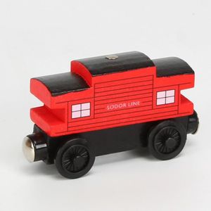 VOITURE - CAMION 016 cabine rouge - Ensemble De Train Magnétique En