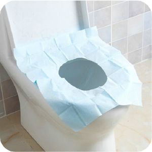 PAPIER TOILETTE Tapis de papier toilette jetable,50 pièces,couvert