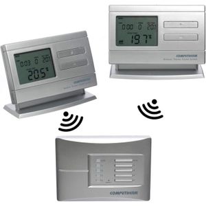 THERMOSTAT D'AMBIANCE COMPUTHERM Q8RF Multizone  2 x thermostats program