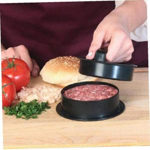 Acier inoxydable idéal pour barbecue presse à boulettes en acier inoxydable Tiswell Moule à hamburger anti-adhésif Simple