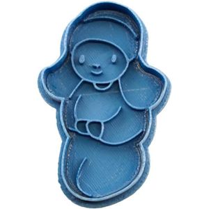 EMPORTE-PIÈCE  Noël Maria Belen Coupe-Biscuits, Bleu[u891]