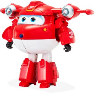 FIGURINE - PERSONNAGE Figurine Super Wings Transforming JETT SUPERCHARGE