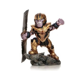 FIGURINE - PERSONNAGE Figurine IRON STUDIOS Mini Co. Deluxe Marvel's Avengers : Thanos PVC 18 cm