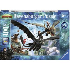 PUZZLE RAVENSBURGER Puzzle 100 p XXL - Le monde caché / D