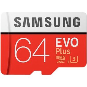CARTE MÉMOIRE Samsung Carte Micro SD Evo Plus - 64 Go - avec ada