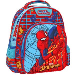 CARTABLE Sac à dos Spiderman Wall Must 31 CM - Maternelle