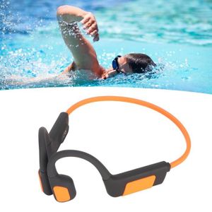 AQUYY Casque de Natation sans Fil Bluetooth 5.0 Open-Ear Écouteurs à  Conduction Osseuse, Lecteur MP3 de Natation Étanche IPX8 de 16 Go, Casque  Stéréo