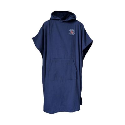 Poncho de bain Adulte 100 Coton PSG LOGO Taille unique Cdiscount Maison