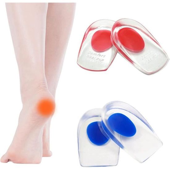 Lot De 2 Paires De Semelles En Gel Transparentes Pour Femme - Antidérapantes, Confortables, Pour Escarpins Et Sandales (tailles 36-42)