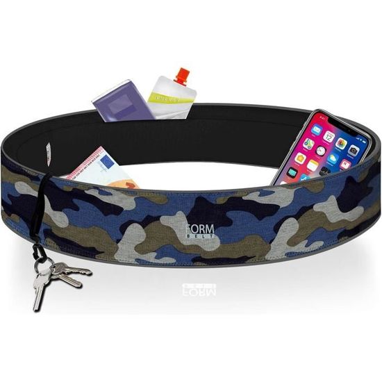 Ceinture De Running Formbelt® – Sac Banane Pour Smartphone 6,8", Clés Et Gourde – Sport, Vélo, Yoga, Fitness