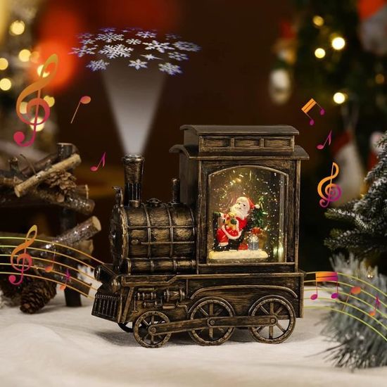 Boule à Neige Musicale Noël Heaven Sends - Village Enneigé