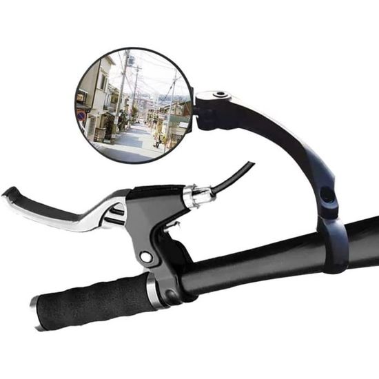 Vélo Rétroviseur, Pliable Vélo Rétroviseur 360 Degrés Réglable Rotatif Vélo Rétroviseur, Pliable Vélo Rétroviseur 360 Degrés Réglable Rotatif