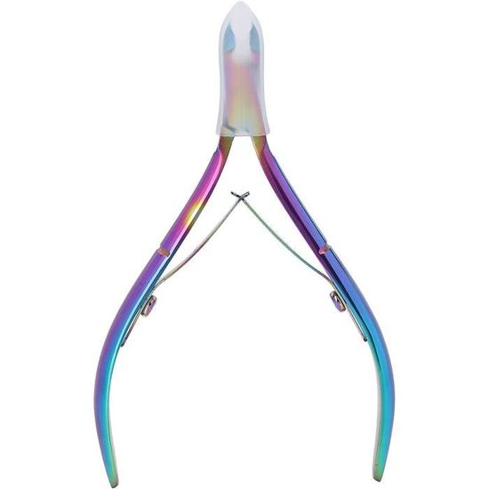 Pince Coupe-ongles Professionnelle - Lame Droite Pour Ongles Incarnés Et épais - FVION - Bleu