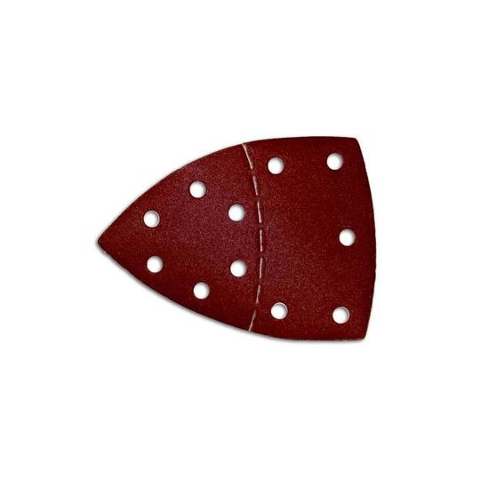 120 Triangles De Ponçage Prio - 105x152mm Grain Mixte 40-240 Pour Ponceuse Multiple